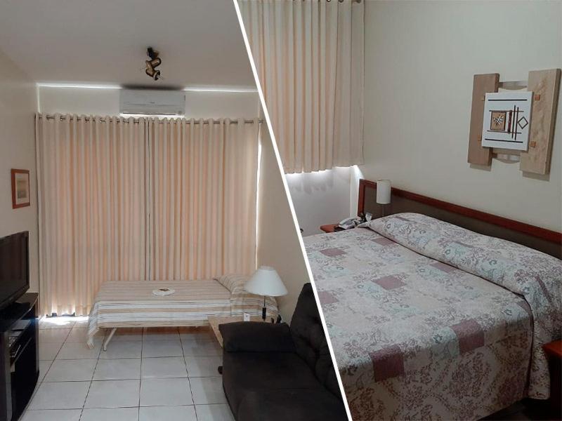 Hotel Flat Bassano Vaccarini リベイラン・プレト エクステリア 写真